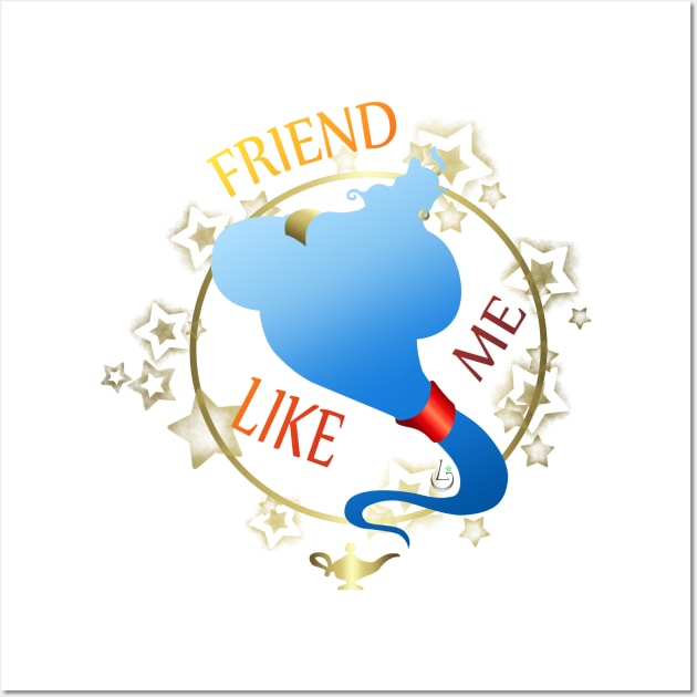Friend Like Me Wall Art by AudreyWagnerArt